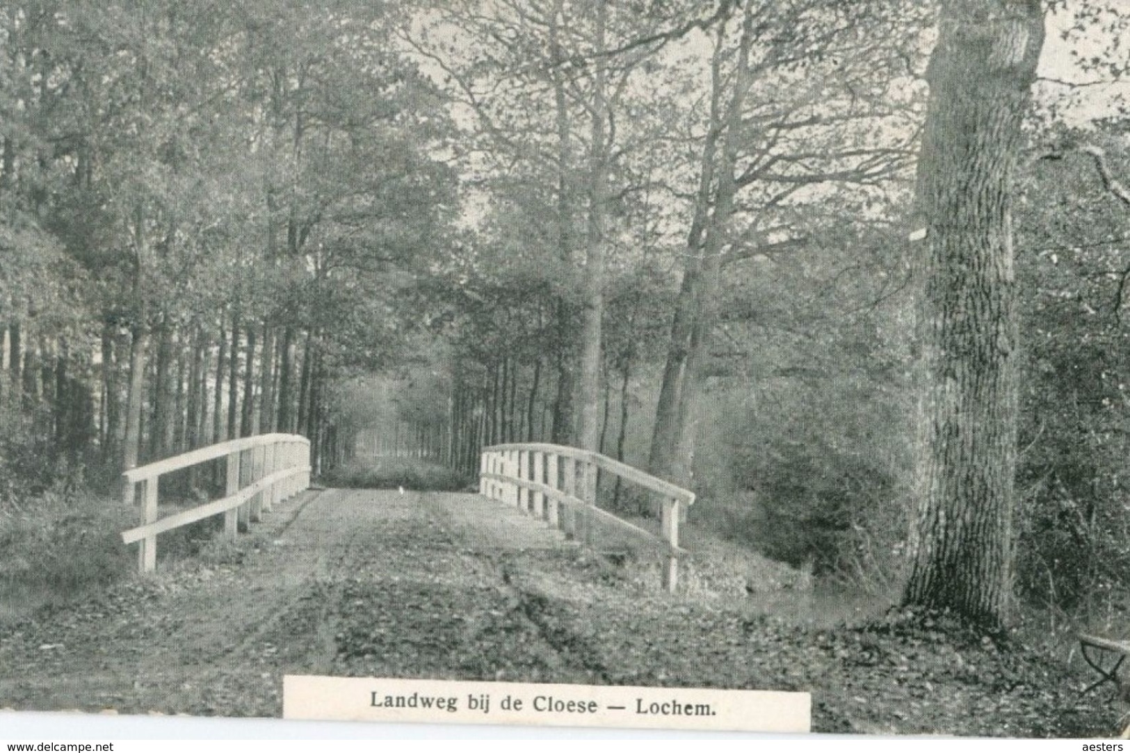 Lochem 1913; Landweg Bij Cloese - Gelopen. (L.R.V.) - Lochem