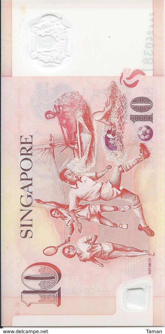 Singapour - Singapore    10 Dollars    Nd(2004)   - UNC - Singapour