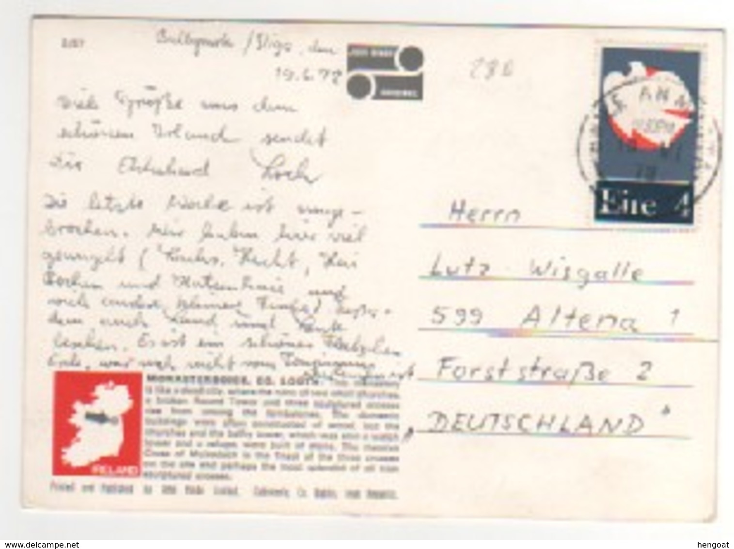 Beau Timbre , Stamp Yvert N° 280  Sur CP , Carte , Postcard Du 19/06/1972 - Cartas & Documentos