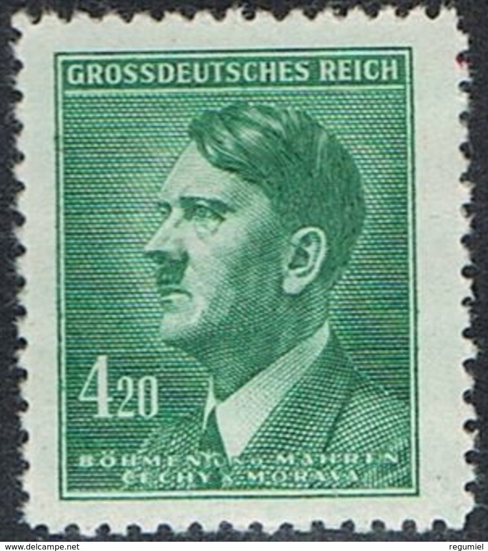 Bohemia 098a ** MNH. 1942 - Nuevos