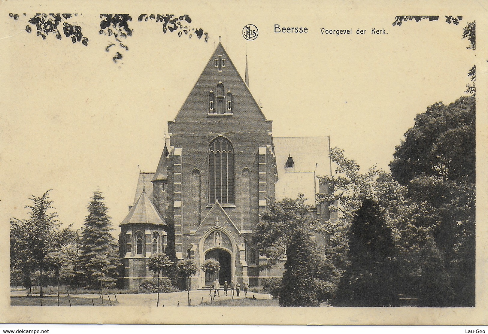 Beersse. Voorgevel Der Kerk. - Beerse