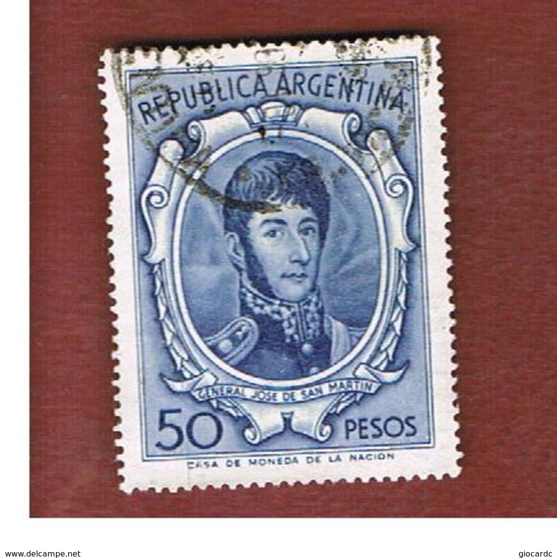 ARGENTINA - SG 1023  - 1954  SAN MARTIN   - USED ° - Oblitérés