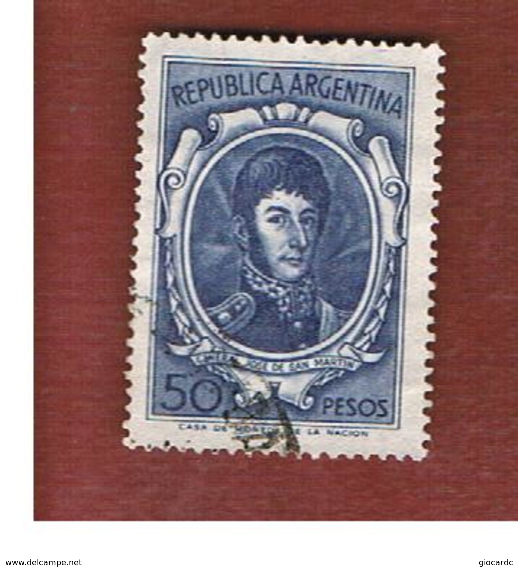 ARGENTINA - SG 1287  - 1954  SAN MARTIN   - USED ° - Used Stamps