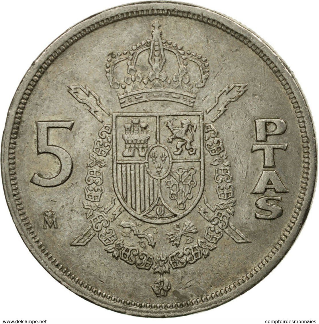 Monnaie, Espagne, Juan Carlos I, 5 Pesetas, 1982, TTB, Copper-nickel, KM:823 - 5 Pesetas