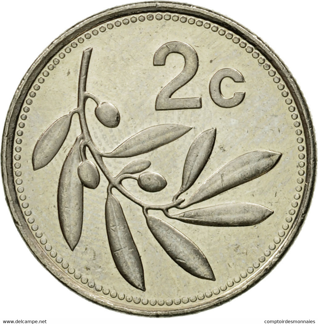 Monnaie, Malte, 2 Cents, 2002, British Royal Mint, SUP, Copper-nickel, KM:94 - Malte