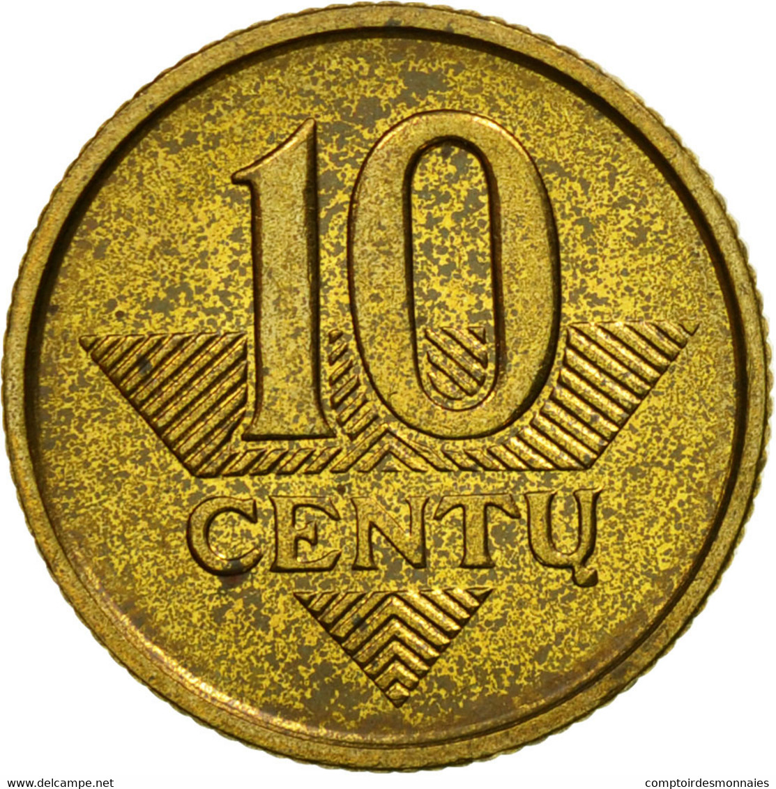 Monnaie, Lithuania, 10 Centu, 1998, TTB, Nickel-brass, KM:106 - Lithuania