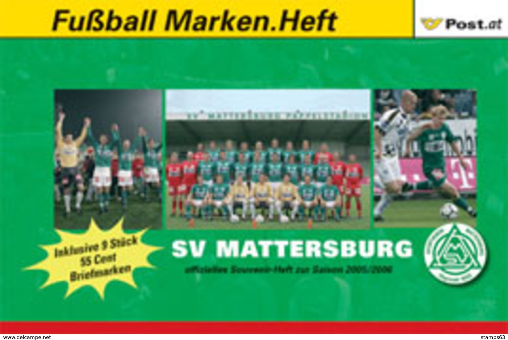 AUSTRIA / ÖSTERREICH, 2006, Booklet / Markenheftchen D, SV Mattersburg - Other & Unclassified