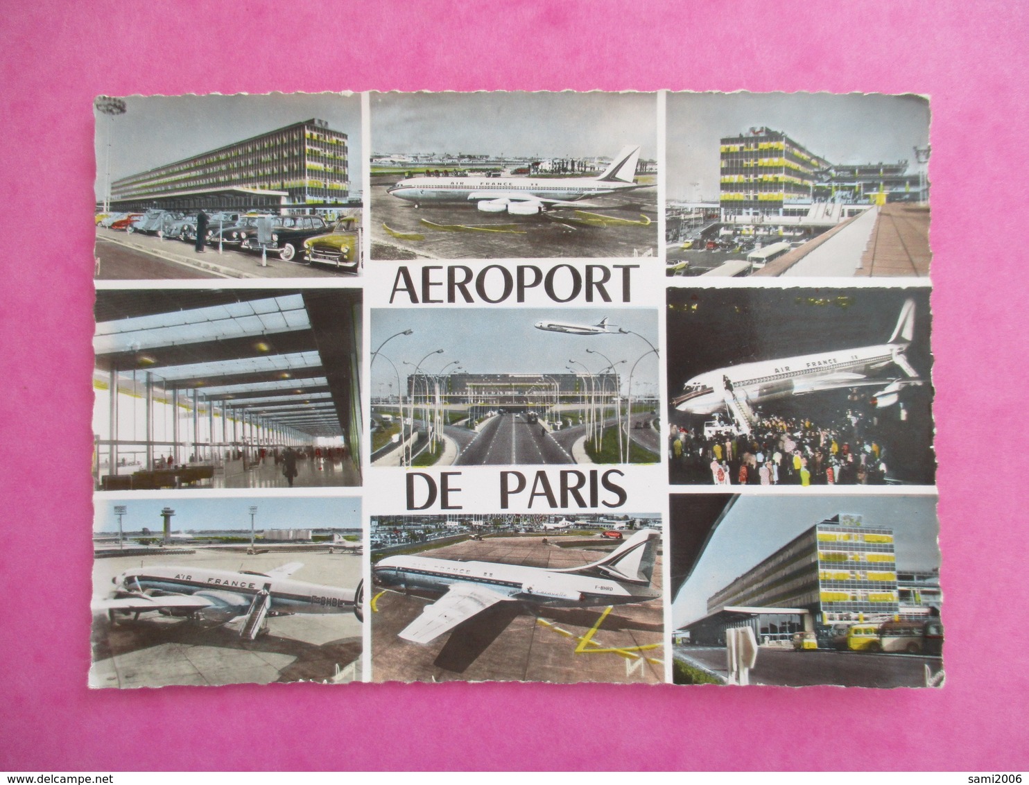 CPA 75 AEROPORT DE PARIS ORLY MULTI VUES AVIONS - Aéroports De Paris