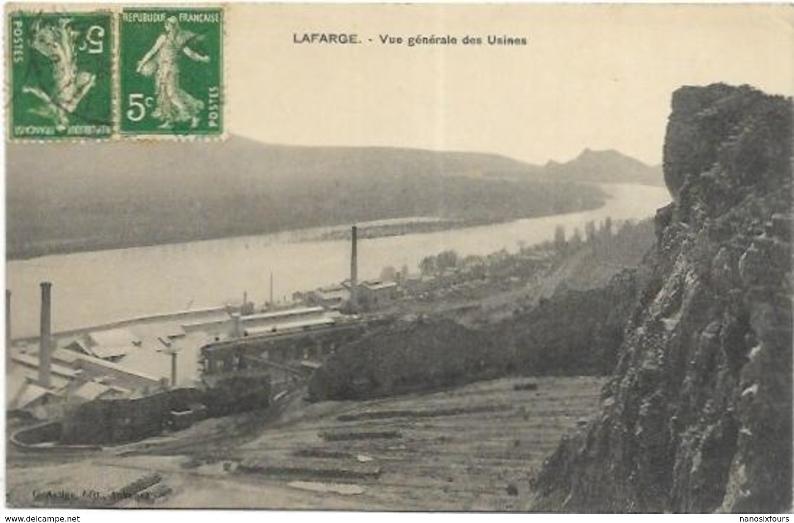 07. LAFARGE.   VUE GENERALE DES USINES - Other & Unclassified