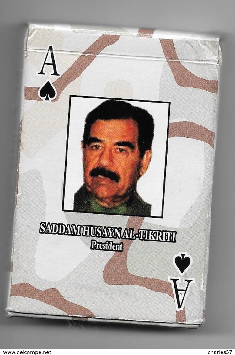 Irak: Jeu De Cartes: Saddam Hussen Et Autres - 54 Cartes