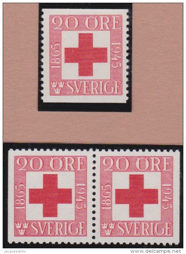 Sweden    .      Facit   .     358  +  BB        .       **   .    MNH    .   /   .  Postfris - Unused Stamps