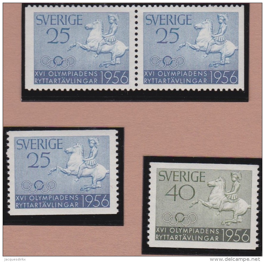 Sweden    .      Facit   .    478/480   +  BB   ( 2 Scans )      .       **   .    MNH    .   /   .  Postfris - Ongebruikt