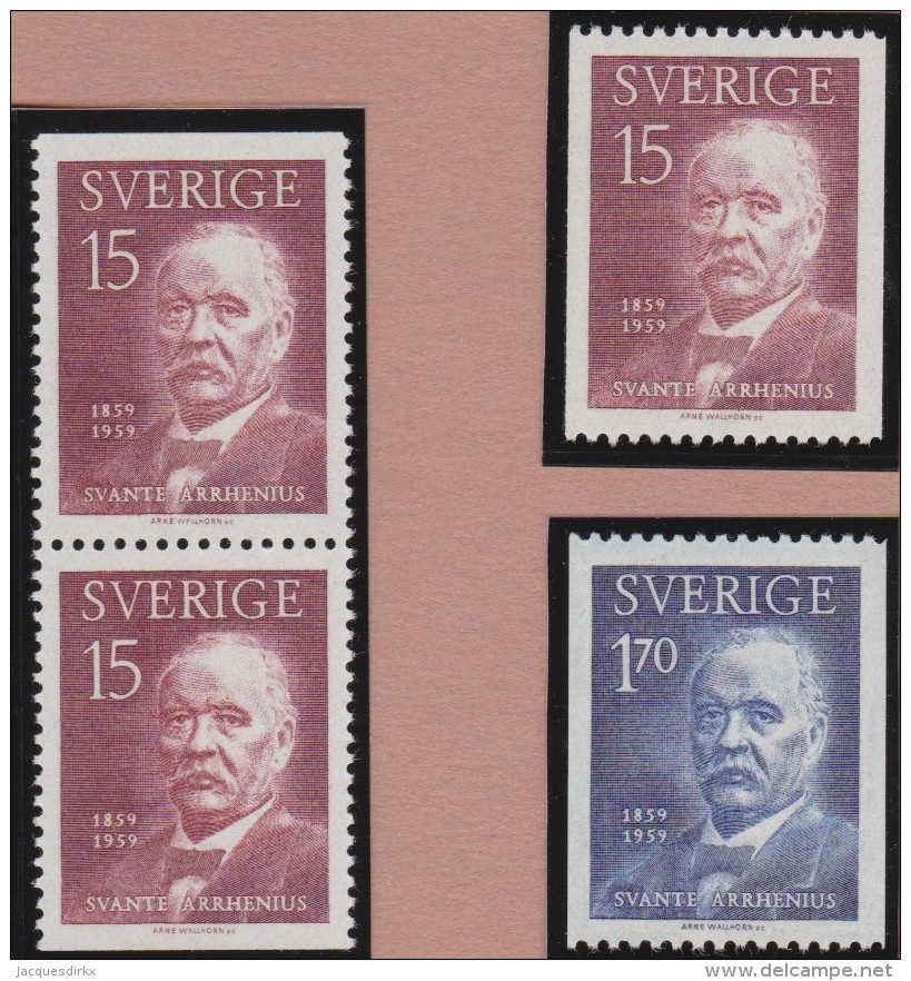 Sweden    .      Facit   .   507/508    +  BB        .       **   .    MNH    .   /   .  Postfris - Ongebruikt