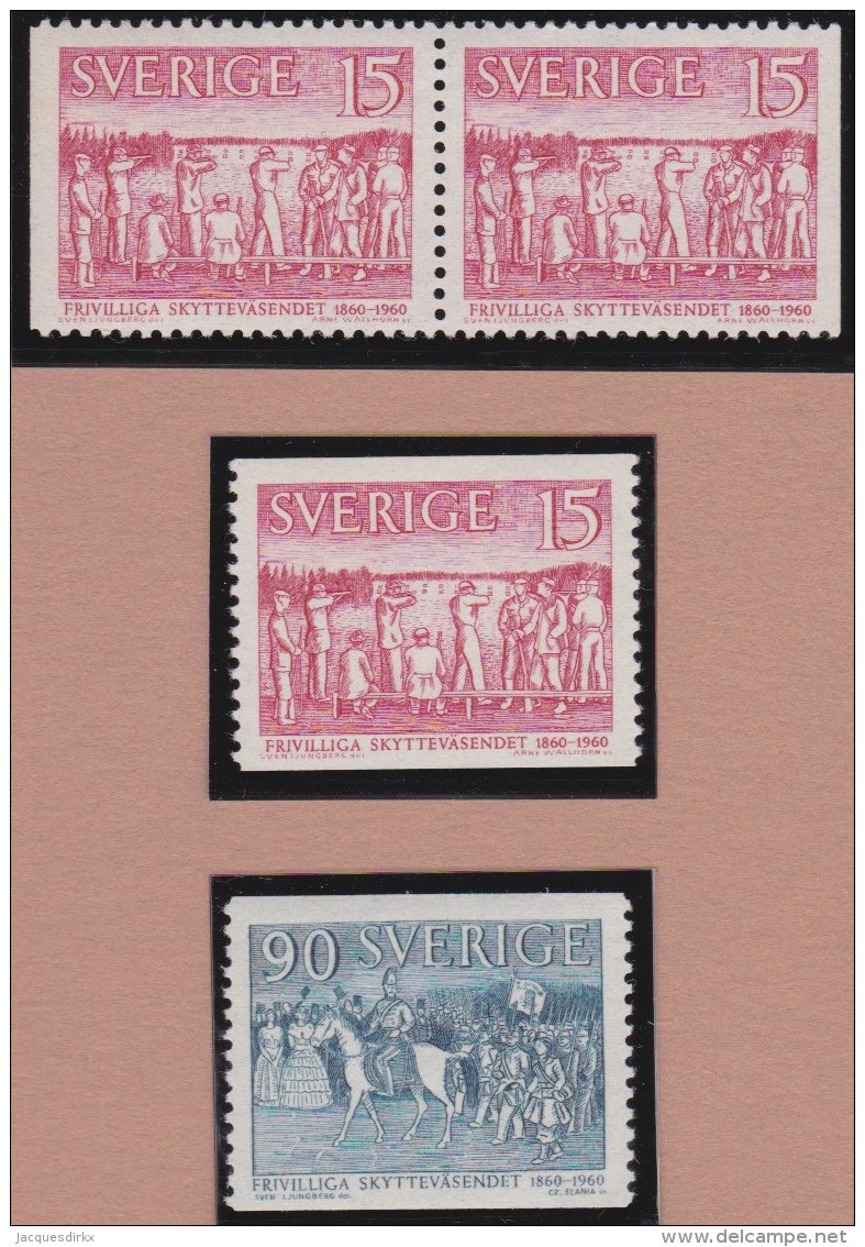 Sweden    .      Facit   .   513/514    +  BB        .       **   .    MNH    .   /   .  Postfris - Ongebruikt