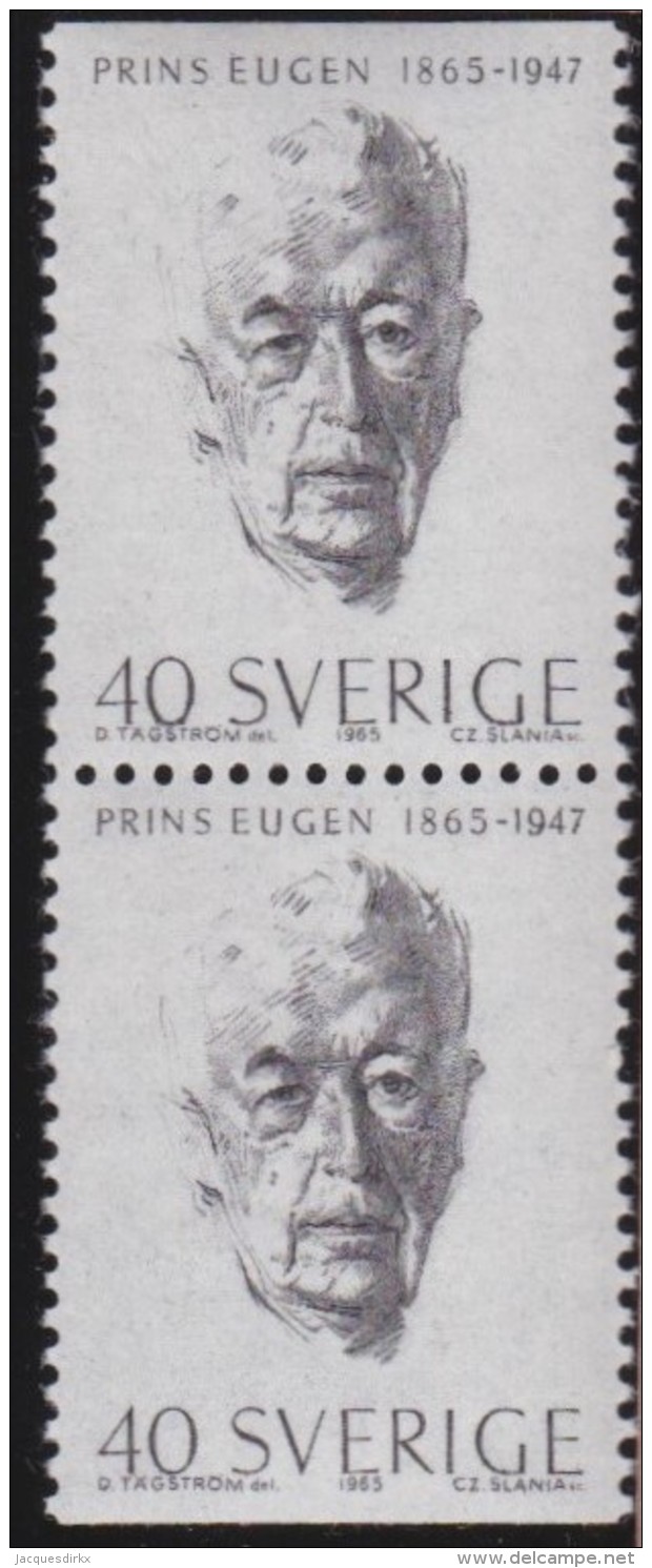 Sweden    .      Facit   .   566/567   +  BB  ( 2 Scans )         .       **   .    MNH    .   /   .  Postfris - Ongebruikt