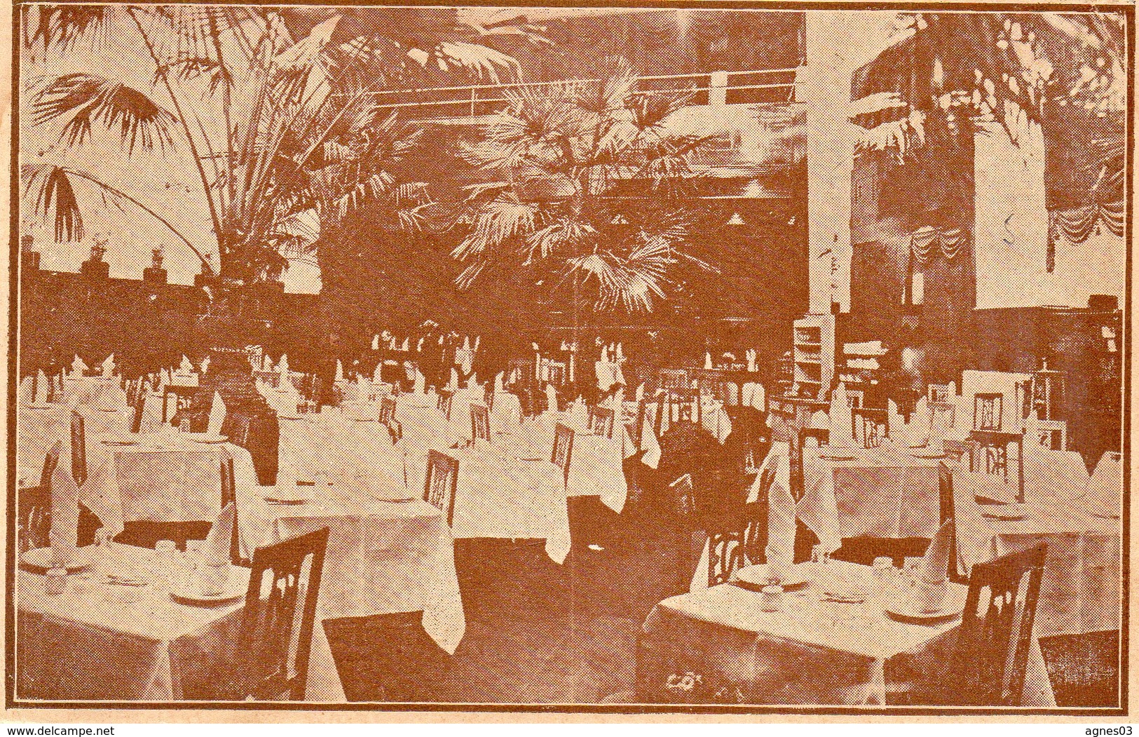 CONSTANTINOPLE   -  Restaurant Georges Karpitch - Grand'rue De Pera - Turquie