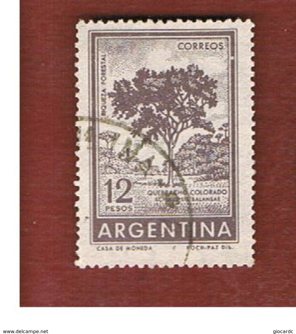 ARGENTINA - SG 1017  - 1959 RED QUEBRACO TREE        -   USED ° - Oblitérés