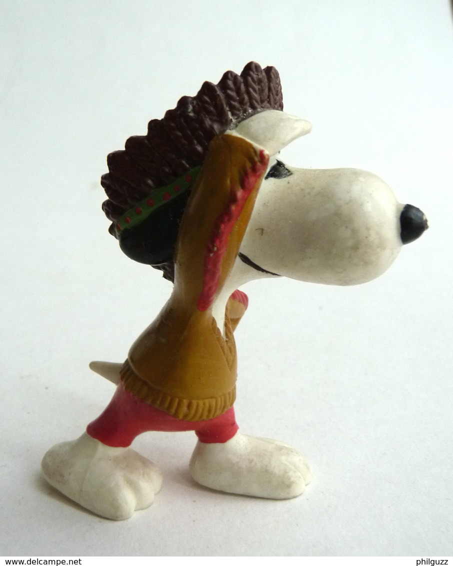 FIGURINE SCHLEICH SNOOPY INDIEN PEANUTS - Snoopy