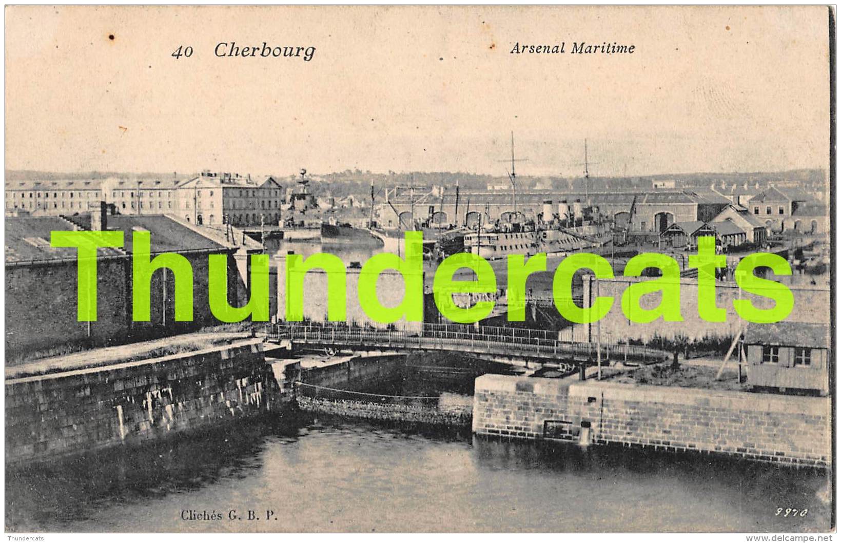 CPA 50 CHERBOURG ARSENAL MARITIME - Cherbourg