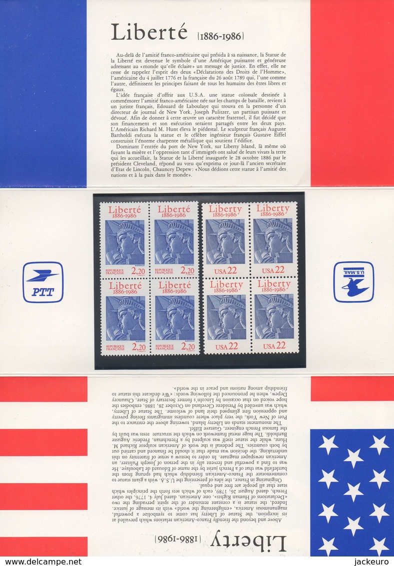 B54  100 Years Liberty New-York 1989   TTB - Lettres & Documents