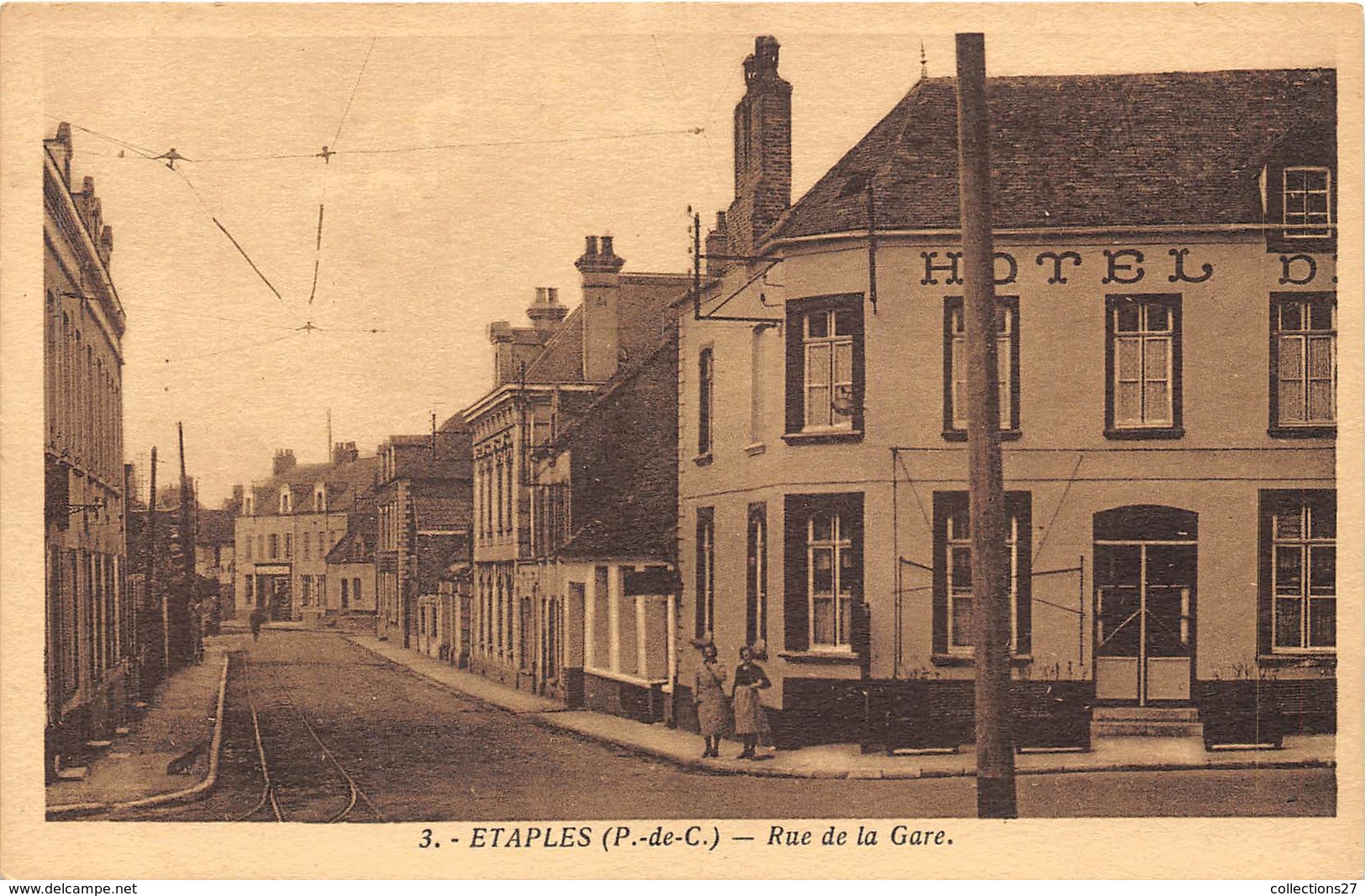 62-ETAPLES- RUE DE LA GARE - Etaples