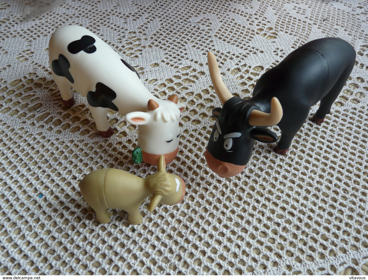 3 Figurines Vache Toute La Famille - Autres & Non Classés