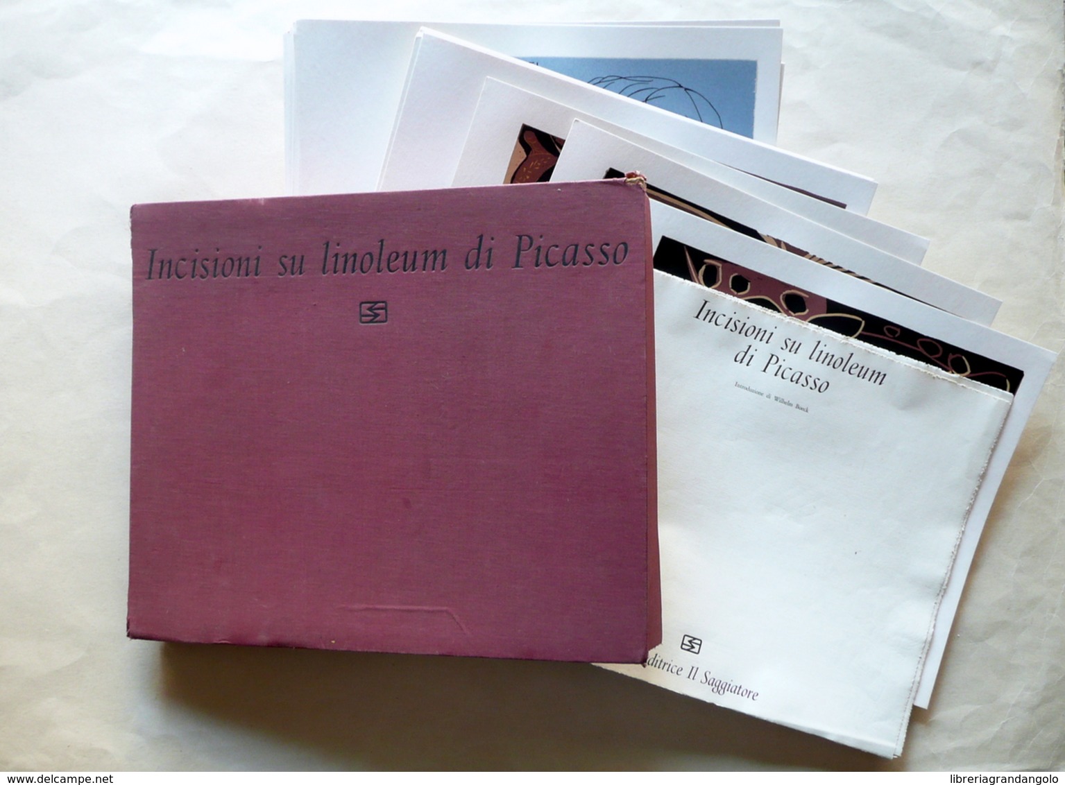 Incisioni Su Linoleum Di Picasso Il Saggiatore Milano 1962 29 Tavole Arte - Non Classificati