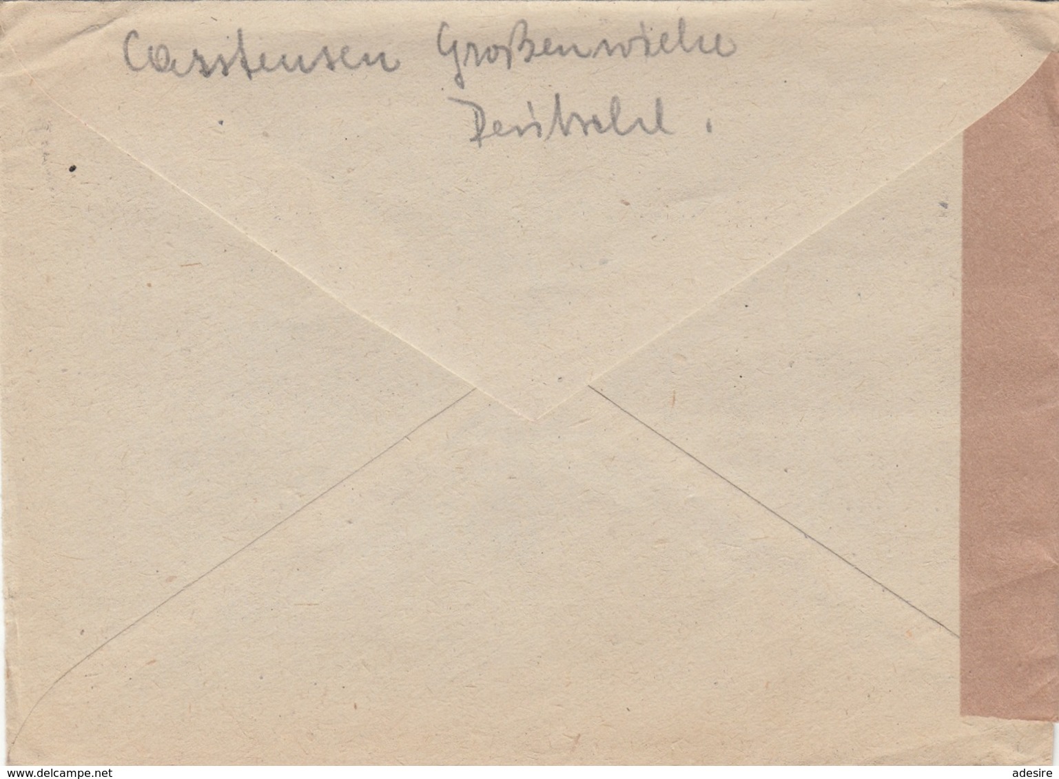 DEUTSCHES POST 1948 - 2x6 Pfg Auf Zensur-Brief, Gel. Deutschland > Wien - Other & Unclassified