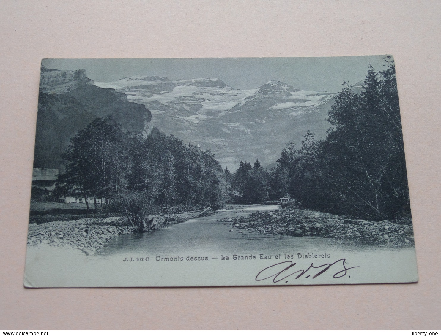 Ormonts-dessus - La Grande Eau Et Les Diablerets ( Jullien J.J. 402 C ) Anno 1904 ( Zie / Voir Photo ) ! - Ormont-Dessus 