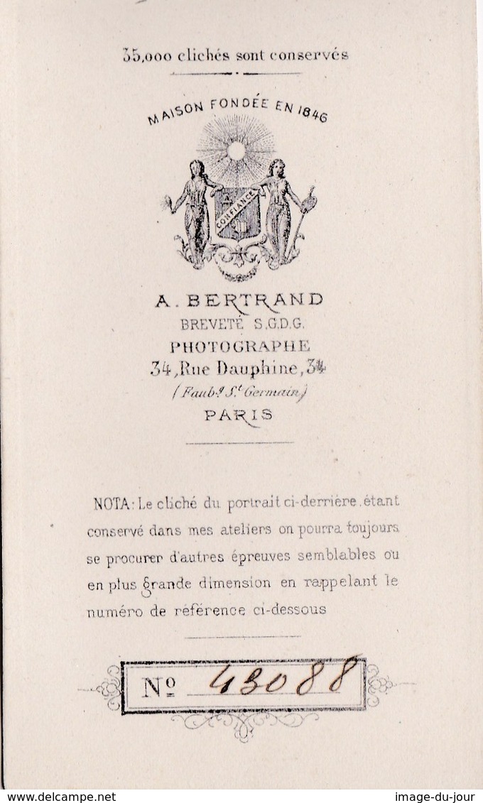 Photo Cdv  Militaire  Médaille  Décoration - Anciennes (Av. 1900)