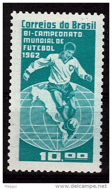 BRESIL   N° 726  * *   Cup 1962    Football  Soccer Fussball - 1962 – Cile