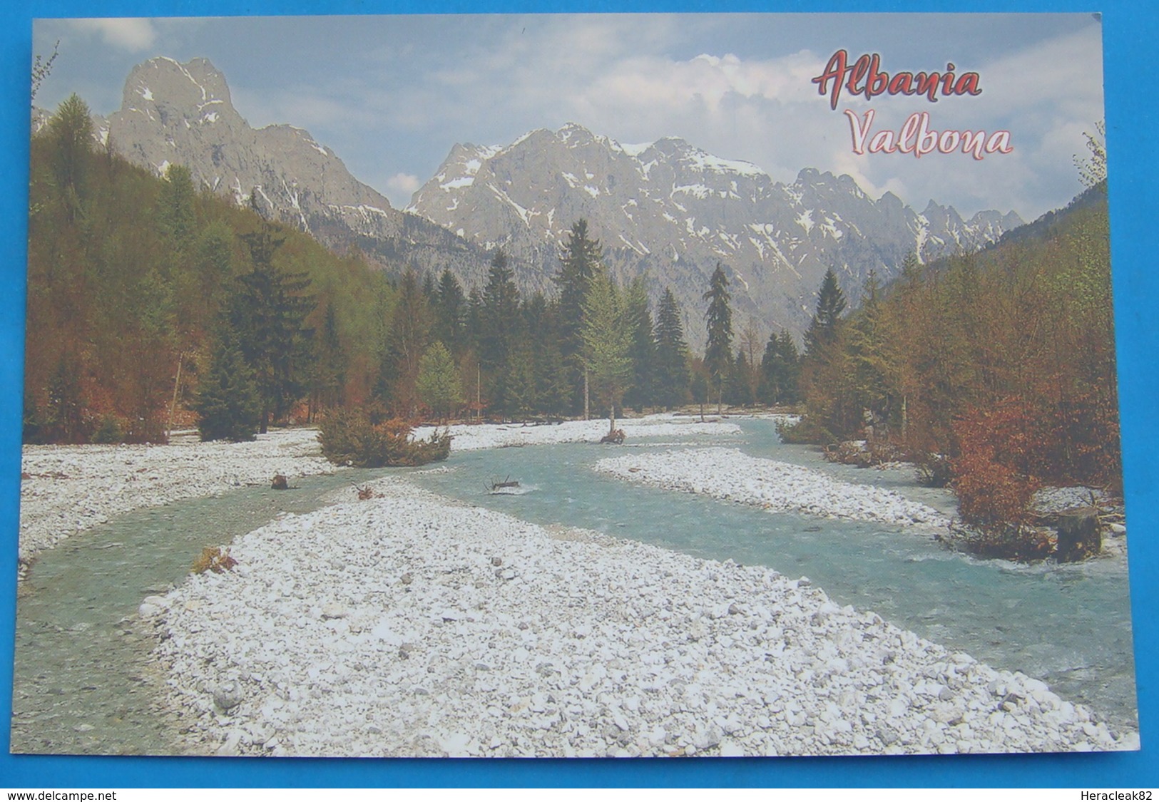 Albania VALBONA VALLEY "RIVER VALBONA", New, UNUSED. RARE - Albanien