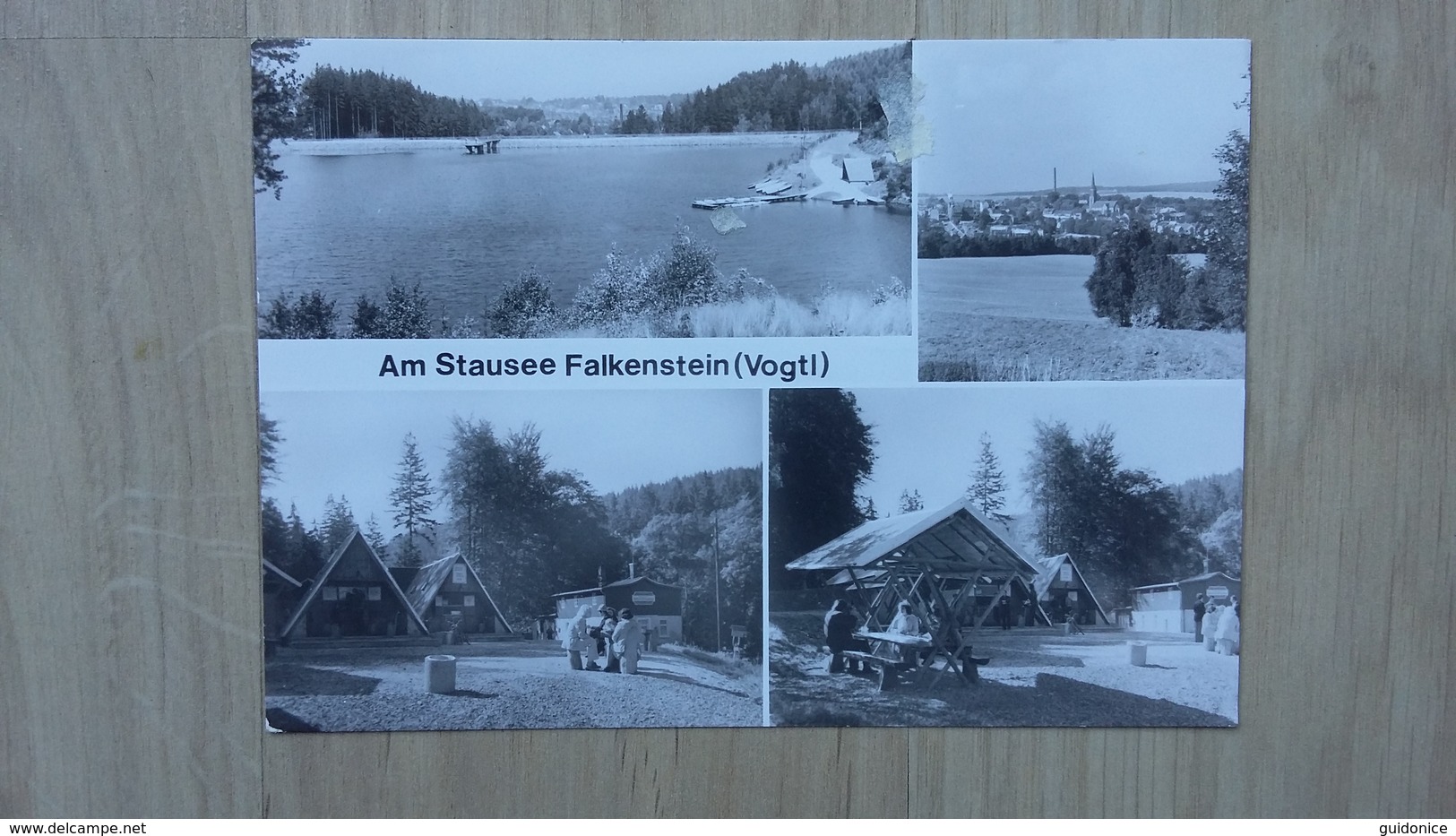 Ansichtskarte Von Falkenstein (Vogtland) - Am Stausee Zu DDR-Zeiten - Falkenstein (Vogtland)