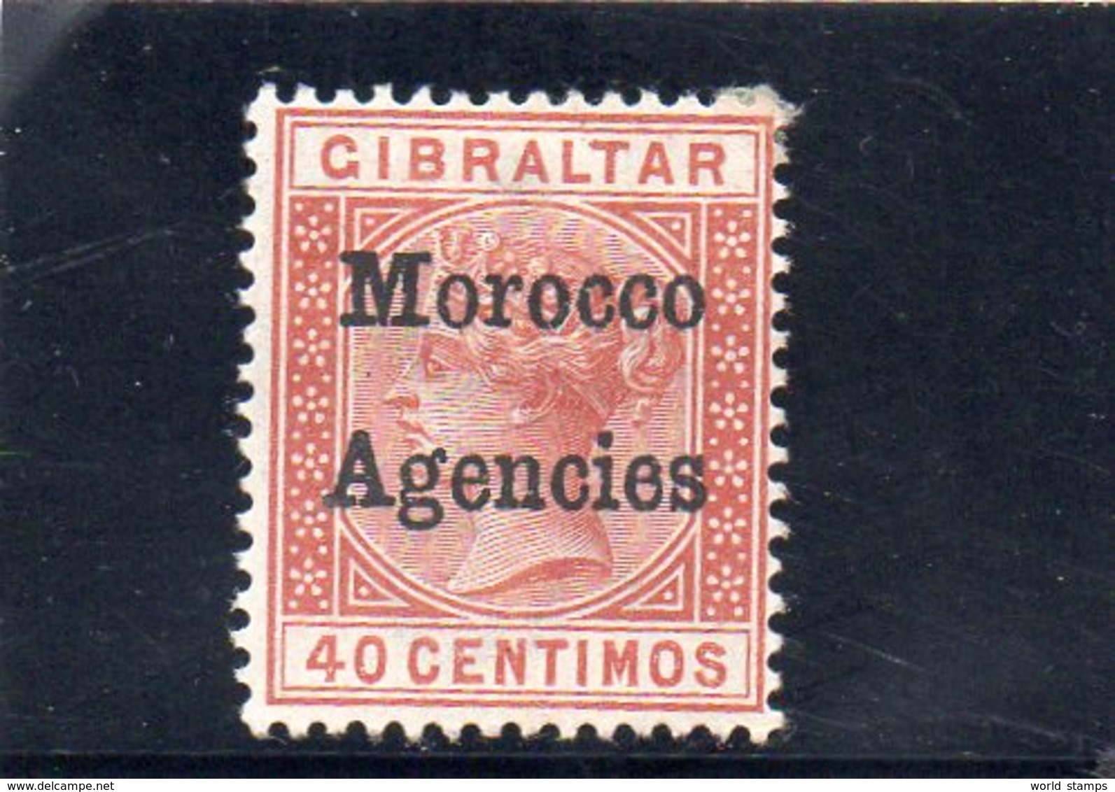 MOROCCO AGENCIES 1898 * SURCH. DE LONDRES - Bureaux Au Maroc / Tanger (...-1958)