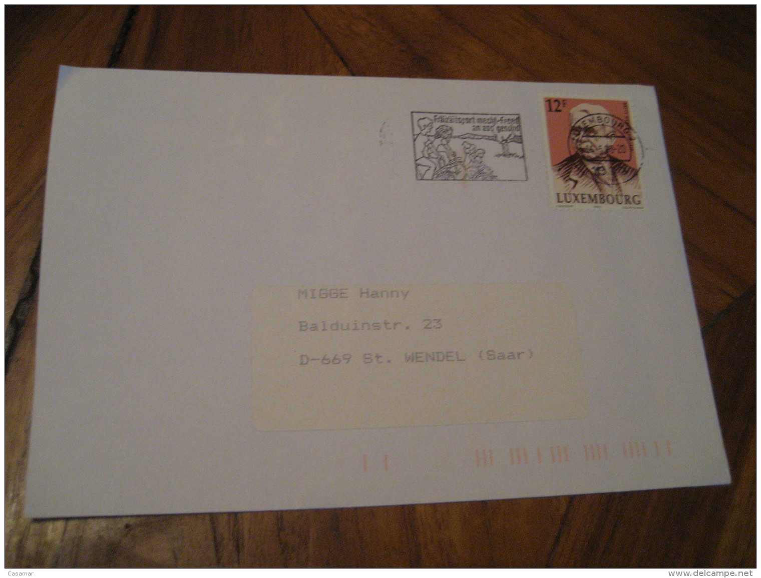 1990 Cancel Cover LUXEMBOURG Motorbike Moto Motorcycle Motorcycling Motor Racing - Motorbikes