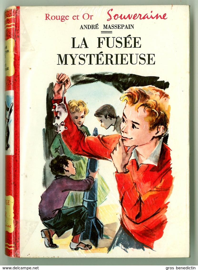 G.P. Rouge Et Or Souveraine N°138 - André Massepain - "La Fusée Mystérieuse" - 1959 - #Ben&Souv&Div - Bibliothèque Rouge Et Or