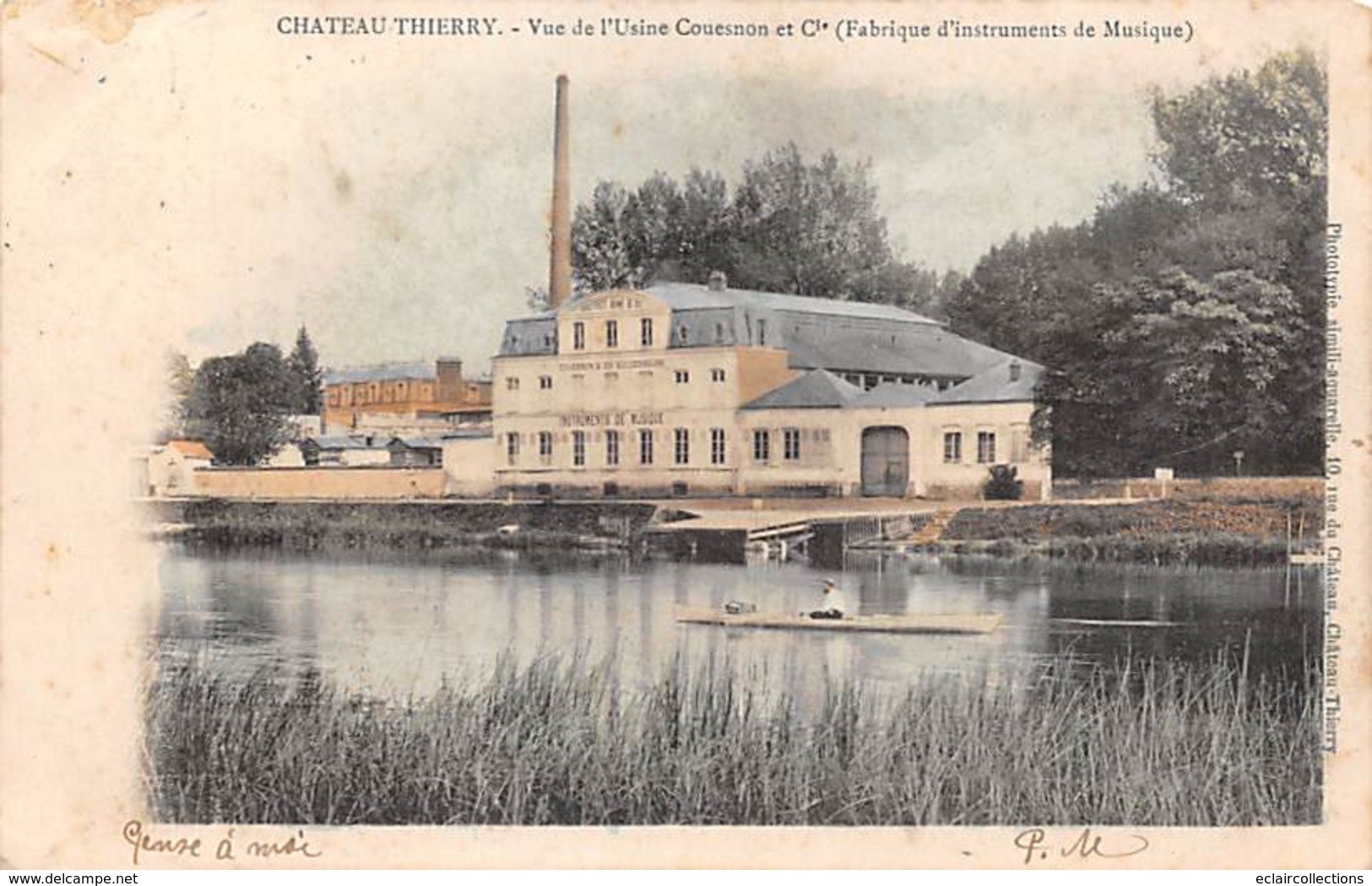 Château Thierry    02      Usine Couesnon  Fabrique D'instruments De Musique         (voir Scan) - Chateau Thierry