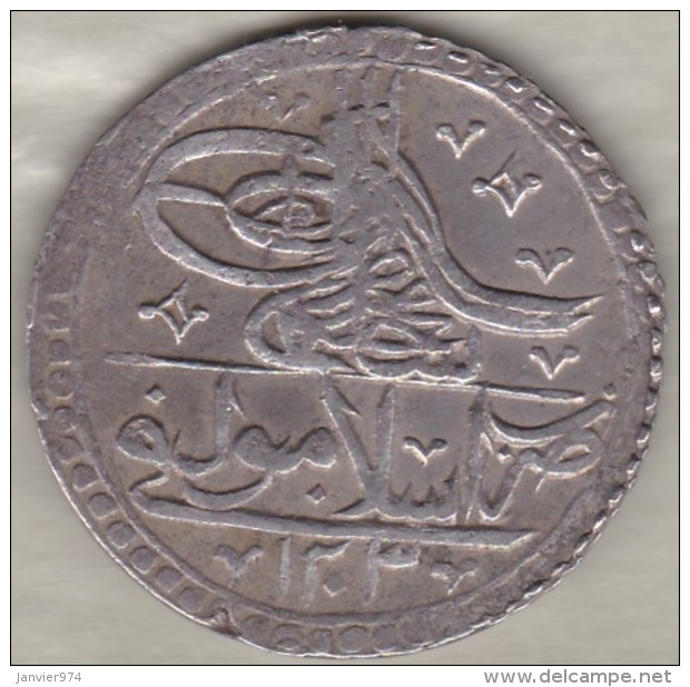 Empire Ottoman . 1 Yuzluk AH 1203 Année 14 (1802). Selim III. Argent - Turkey