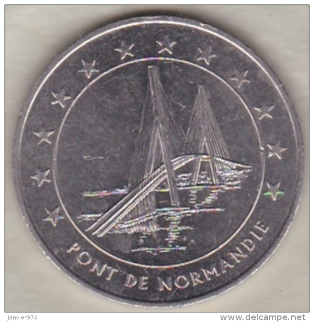 3 Euro De La Ville Du Havre. Pont De Normandie 1996 - Euros Des Villes