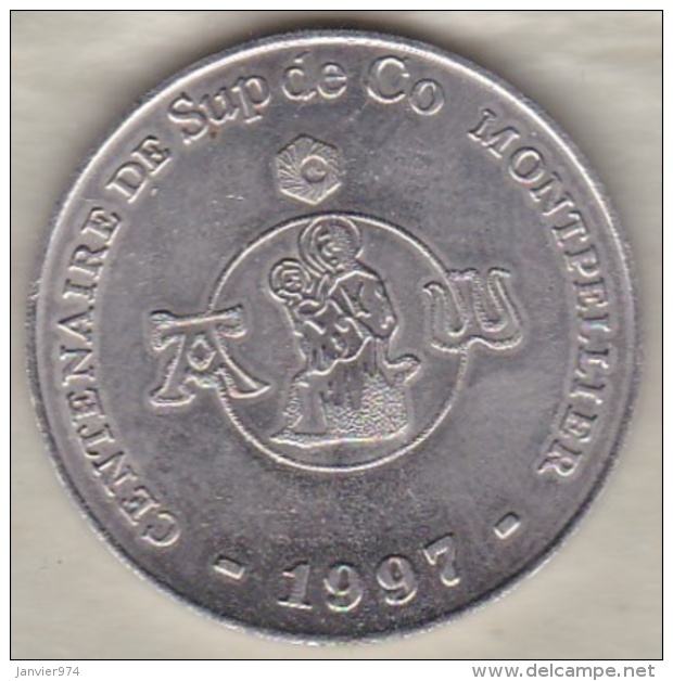 1,5 Euro De Montpellier 1997 Centenaire De Sup De Co - Euros Des Villes