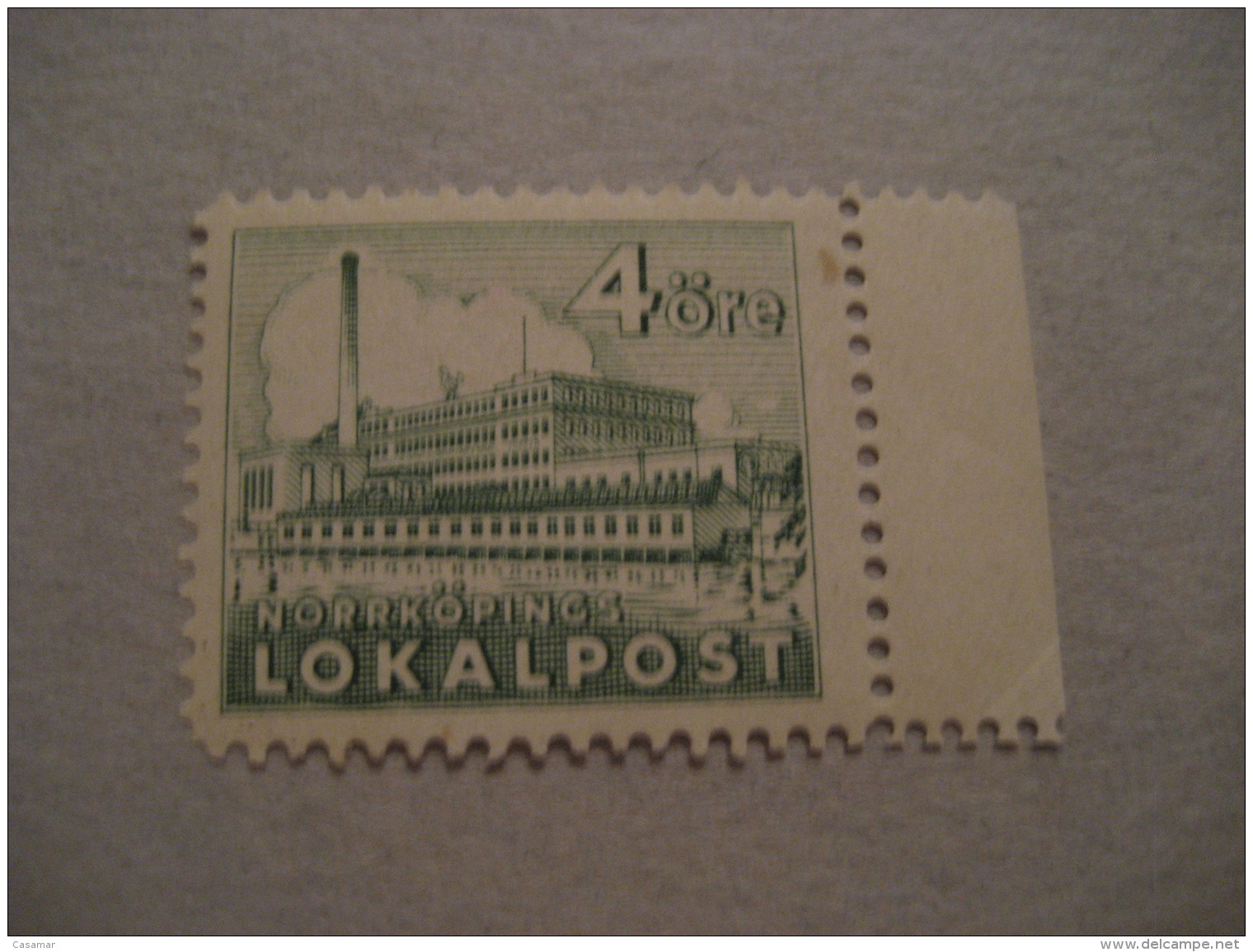 NORRKOPINGS Lokalpost Local Private Stamp Lokal SWEDEN - Lokale Uitgaven