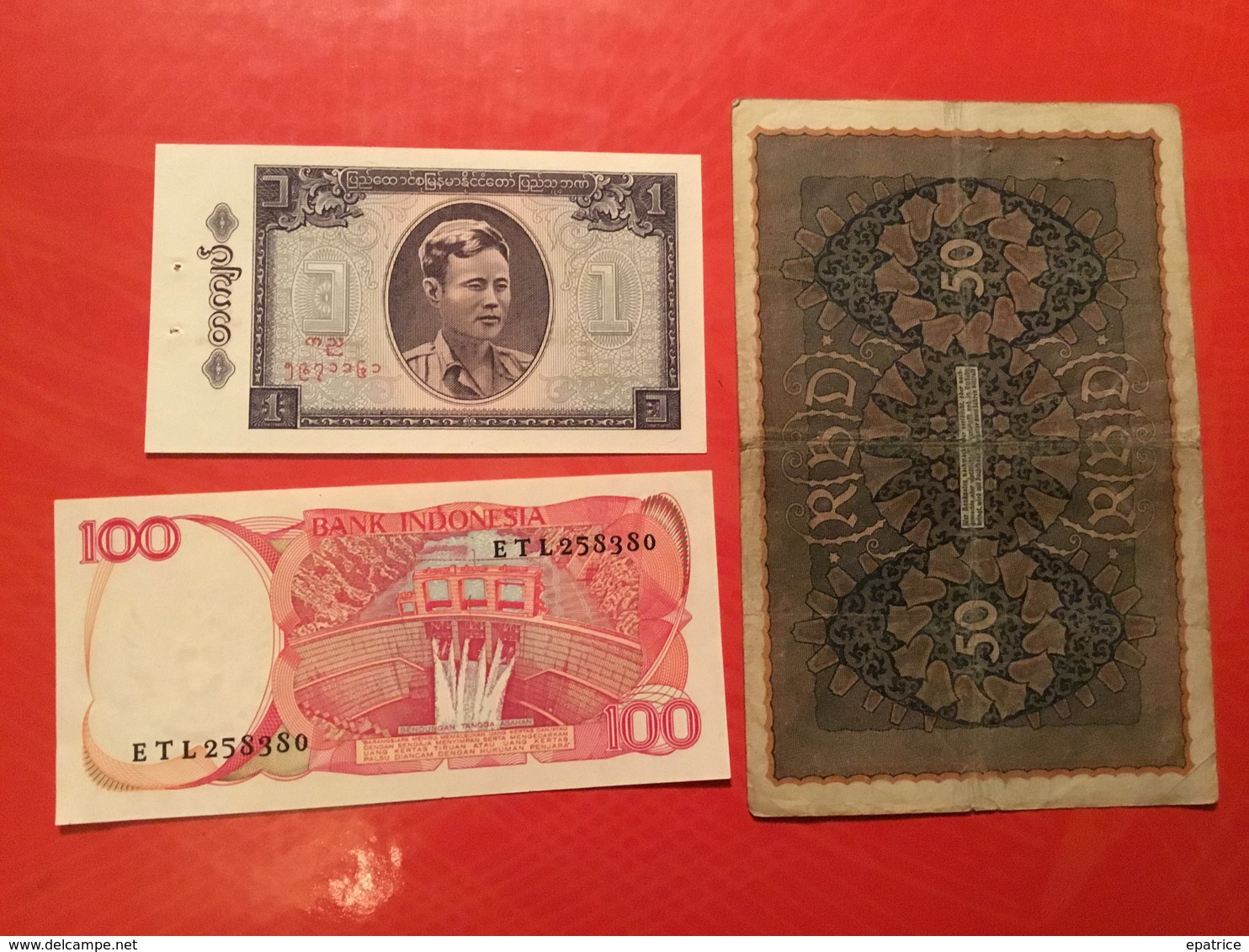 LOT DE 3 BILLETS VOIR LE SCAN - Alla Rinfusa - Banconote