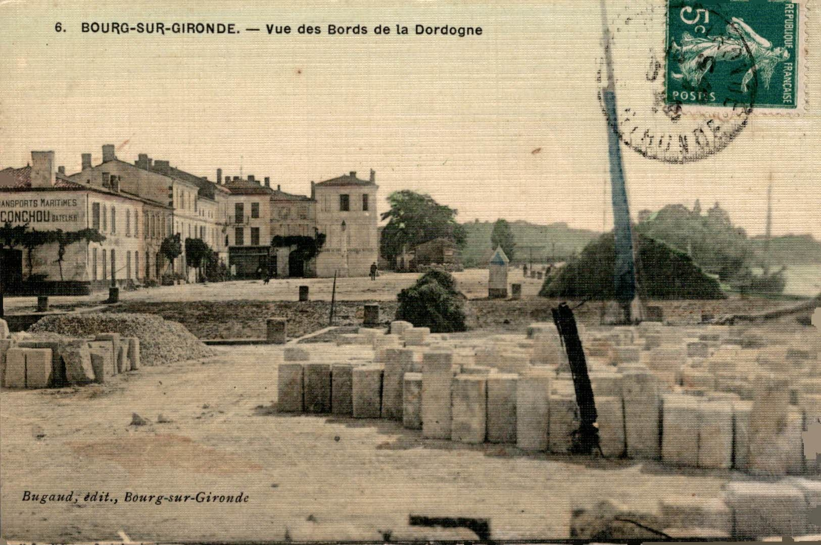 3397 -2018   BOURG-SUR-GIRONDE    VUE DES BORDS DE LA DORDOGNE - Sonstige & Ohne Zuordnung