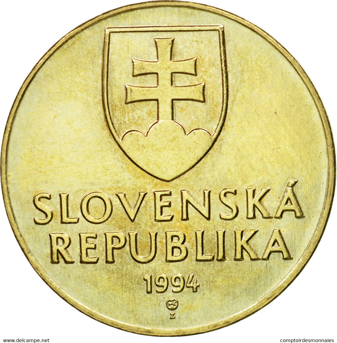 Monnaie, Slovaquie, 10 Koruna, 1994, TTB, Aluminum-Bronze, KM:11 - Slovakia