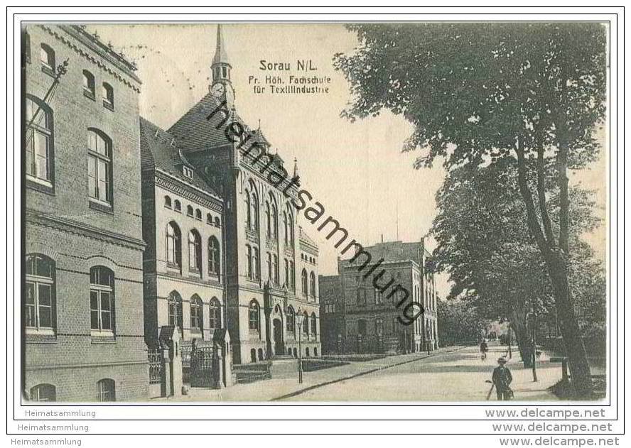 Zary - Sorau - Fr. Höh. Fachschule Für Textilindustrie - Neumark