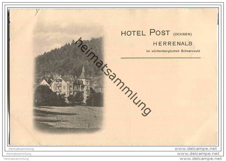 Herrenalb - Ochsen - Hotel Post - Bad Herrenalb