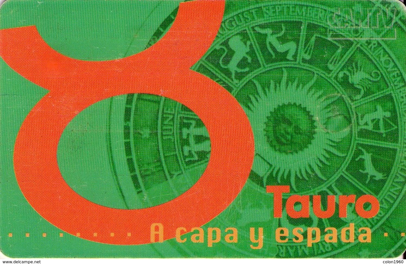 TARJETA TELEFONICA DE VENEZUELA. SIGNOS DEL ZODIACO, TAURO 2/12, 05/98, CAN2-0344B. (462) - Zodiaque