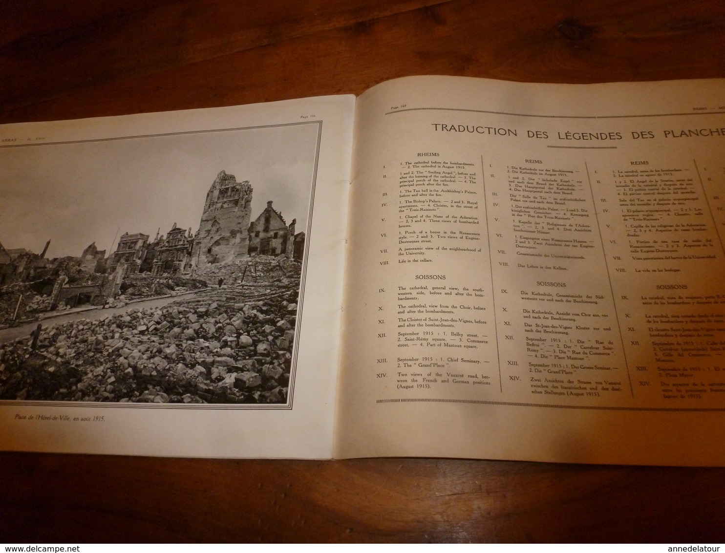 1914-1918 LA GUERRE:Reims,Soissons,Arras --->La dure vie dans les caves des villes bombardées;Vauxrot;St-Vaast; etc