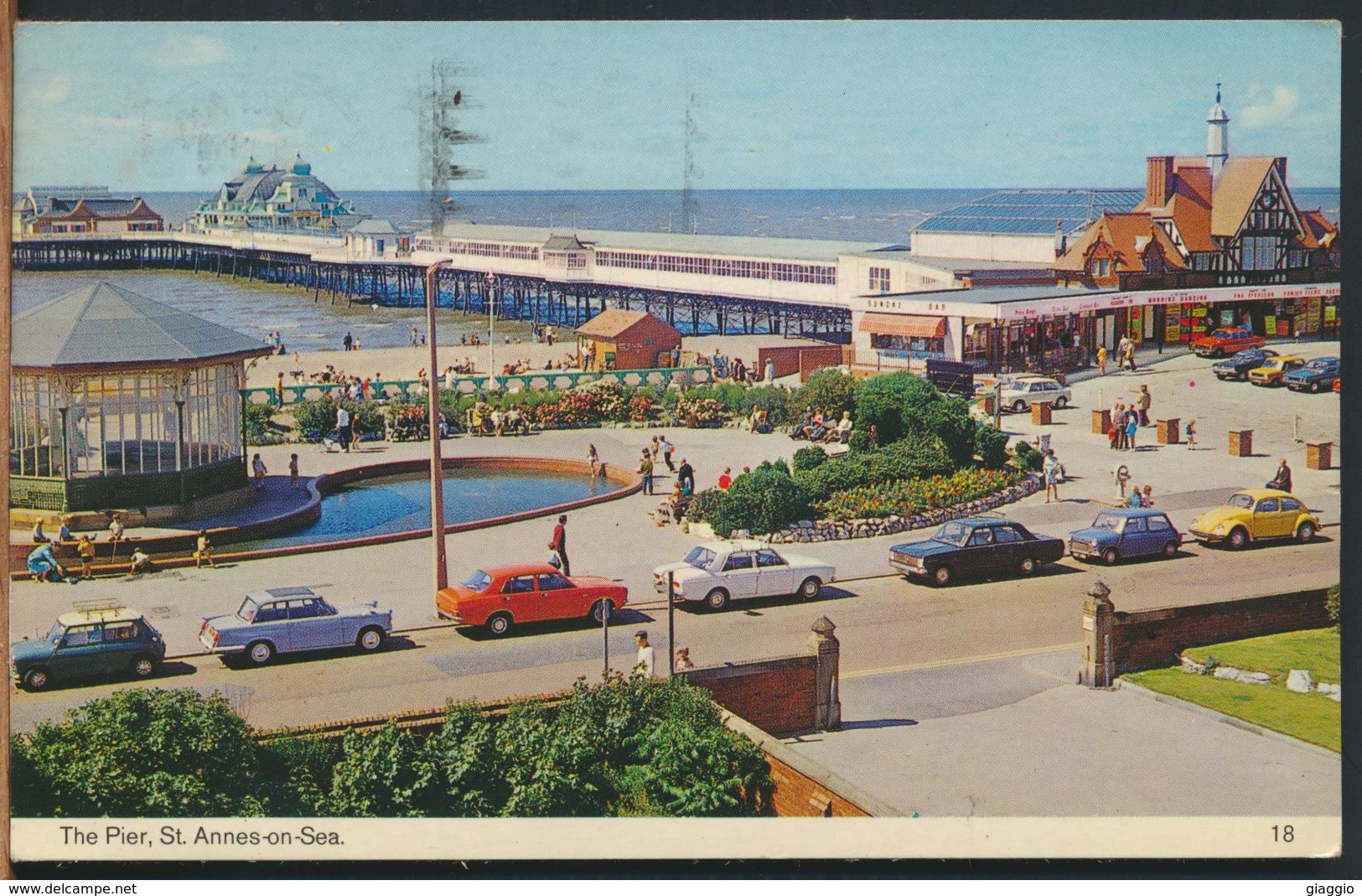 °°° 12128 - UK - THE PIER , ST. ANNES ON SEA - 1985 With Stamps °°° - Altri & Non Classificati