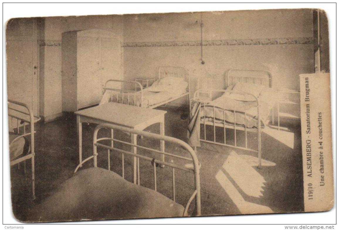 Alsemberg - Sanatorium Brugman - Une Chambre à 4 Couchettes - Beersel